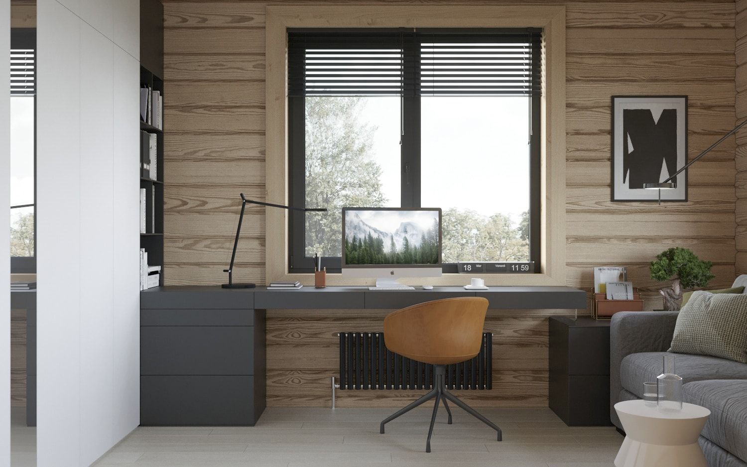 Дом из профилированного бруса VZ-378 